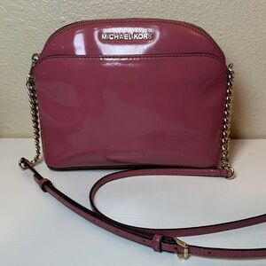 Michael Kors Pink patent leather Crossbody bag Bag